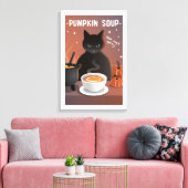 Kürbissuppe Leinwanddruck (Insitu (Wohnzimmer))