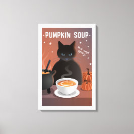 Kürbissuppe Leinwanddruck