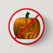 Kürbisverbote Button (Vorderseite)