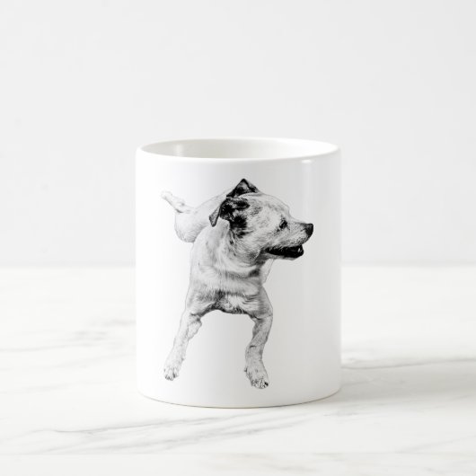 Kürbiswanderung, Ohren nach oben Kaffeetasse (Mittel)