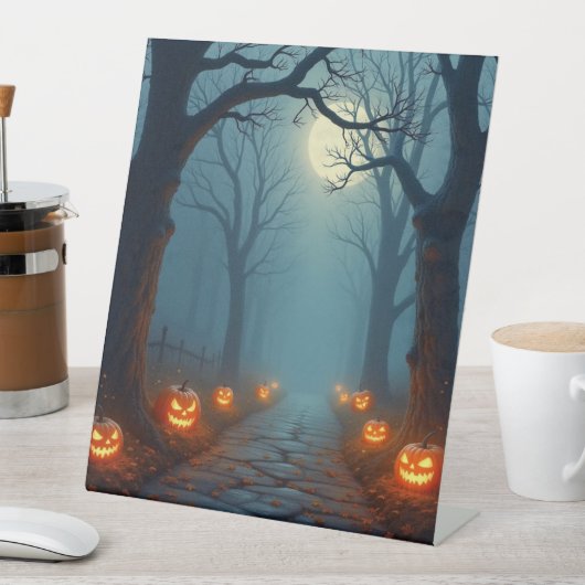 Kürbisweg Sockelschild (In Situ)