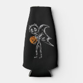 Kürbisweilen haben zu Halloween Spaß Flaschenkühler (Vorderseite)