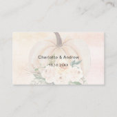 Kürbisweilen Hochzeitshilfe-Website QR-UAWG Begleitkarte (Vorderseite)