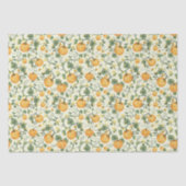 Kürbisweine (Kornseide) - Gewebe Seidenpapier (Vorderseite)