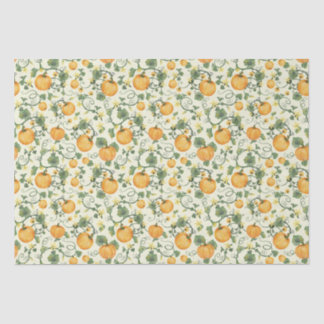 Kürbisweine (Kornseide) - Gewebe Seidenpapier