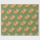 Kürbisweispapier Geschenkpapier (Flach)