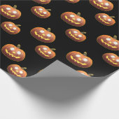 Kürbisweispapier Geschenkpapier (Ecke)