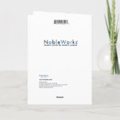 Kürbiswelpen - LKW - Erntedank Karte (Rückseite)