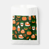 Kürbiswürfelkaffee dunkelgrün geschenktütchen (Vorderseite)