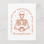 Kürbiswürfelliebhaber Postkarte (Vorderseite)