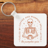Kürbiswürfelliebhaber Schlüsselanhänger (Vorderseite)
