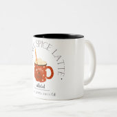 Kürbiswürzlerin Zweifarbige Tasse (VorderseiteRechts)