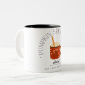 Kürbiswürzlerin Zweifarbige Tasse (Vorderseite Links)