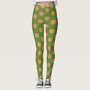 Kürbiszeichnung Leggings