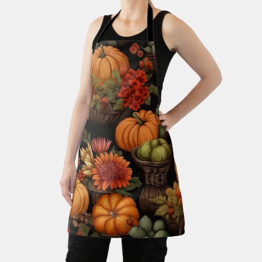 Kürbiszeit, Herbstfarben, Schürze (InSitu)