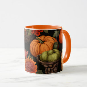 Kürbiszeit, Herbstfarben, Tasse
