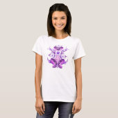 Kurbits flower design for women. T-Shirt (Vorne ganz)