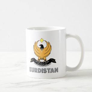 Kurde Emblem Kaffeetasse