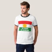 Kurden haben keine Freunde, aber Berge GEBEN T-Shirt (Vorne ganz)