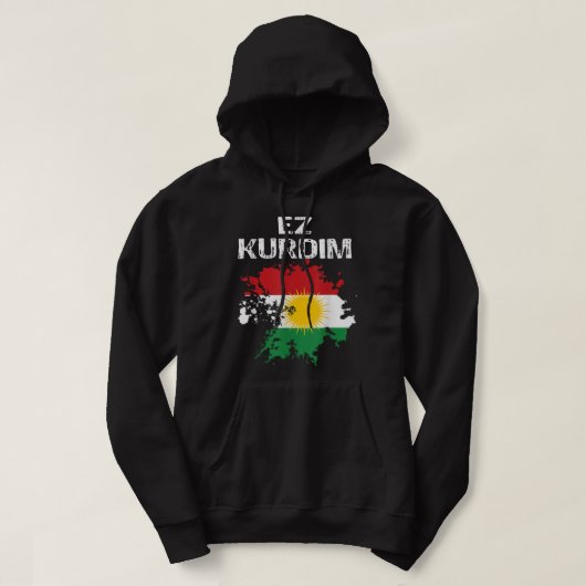 Kurden Kurdistan Newroz Kurdi Flag Ihre Biji Kurdi Hoodie (Design vorne)
