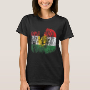 Kurden Kurdistan Newroz Kurdi Flag Ihre Biji Kurdi T-Shirt