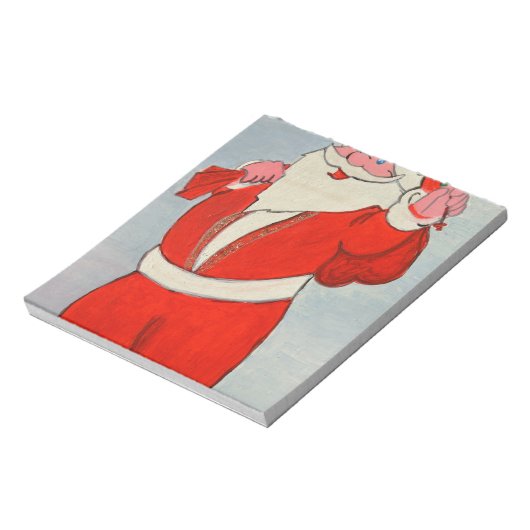 Kurdisch Santa Notizblock (Rotiert)