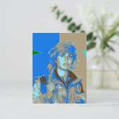 Kurdisch YPJ Fighter art 3 Postkarte (Stehend Vorderseite)