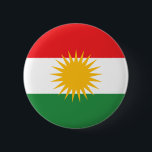 Kurdische Flagge Button<br><div class="desc">Kurdische Flagge</div>