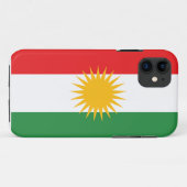 Kurdische Flagge Case-Mate iPhone Hülle (Rückseite (Horizontal))