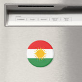 Kurdische Flagge Magnet (In Situ (Geschirrspüler))
