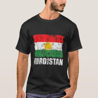 Kurdische Flagge Rojava Kurdisch Funny Kurds T Shi T-Shirt