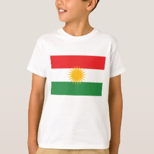 Kurdische Flagge T-Shirt