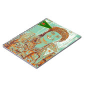 Kurdische Kunst YPJ Kämpfers 2 Notizblock (Linke Seite)