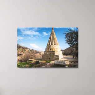 Kurdische Tempelanlage Leinwanddruck