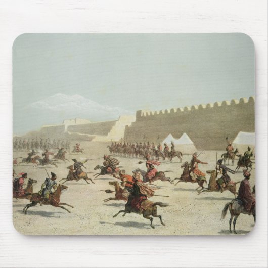 Kurdische und tatarische Krieger bei Sadar Abbat, Mousepad (Vorne)