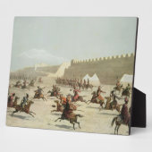 Kurdische und tatarische Krieger in Sadar Abbat, A Fotoplatte (Seite)