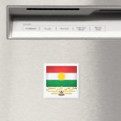 "Kurdischer Pride 2" Magnet (In Situ (Geschirrspüler))