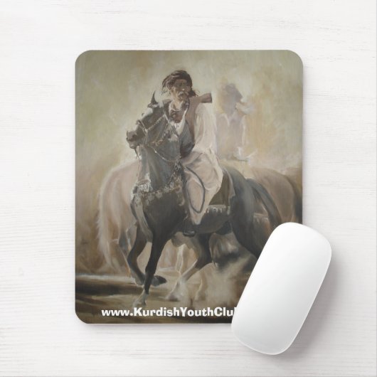 Kurdisches Pferd, kurdisches Pferd Mousepad (Mit Mouse)