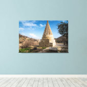 kurdisches Temple-Gebäude Leinwanddruck (Insitu (Holzboden))