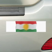 Kurdish flag autoaufkleber (Auf Auto)