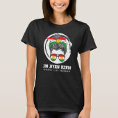 Kurdish Flag. JIN-JIYAN-AZADI Support Kurdish wome T-Shirt (Vorderseite)