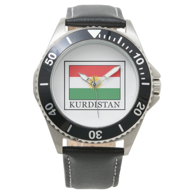 Kurdistan Armbanduhr (Vorderseite)