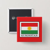 Kurdistan Button (Vorne & Hinten)