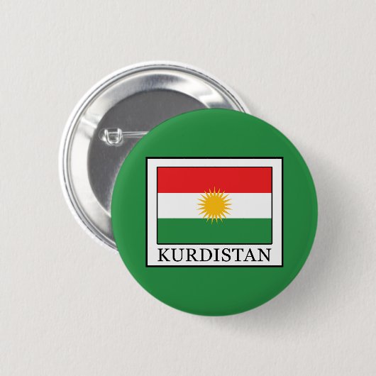 Kurdistan Button (Vorne & Hinten)