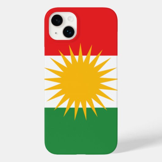 Kurdistan Case-Mate iPhone Hülle (Rückseite)