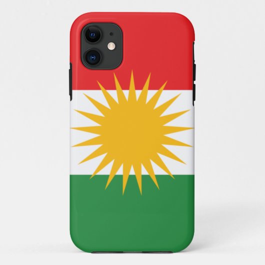 Kurdistan Case-Mate iPhone Hülle (Rückseite)