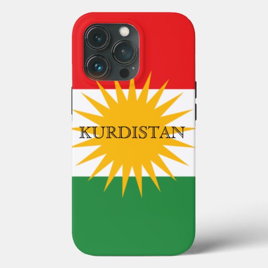 Kurdistan Case-Mate iPhone Hülle (Rückseite)