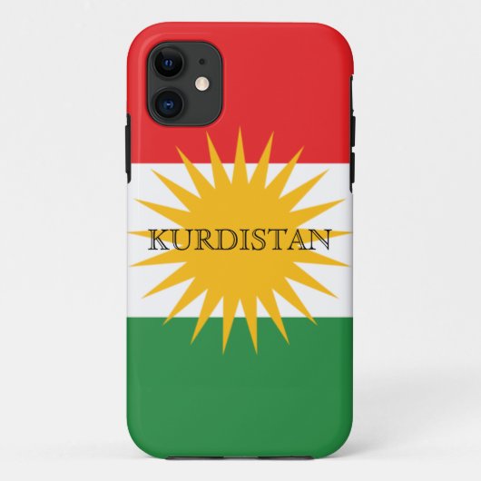 Kurdistan Case-Mate iPhone Hülle (Rückseite)