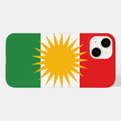 Kurdistan Case-Mate iPhone Hülle (Rückseite (Horizontal))
