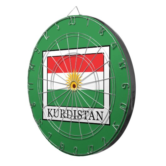 Kurdistan Dartscheibe (Vorderseite rechts)